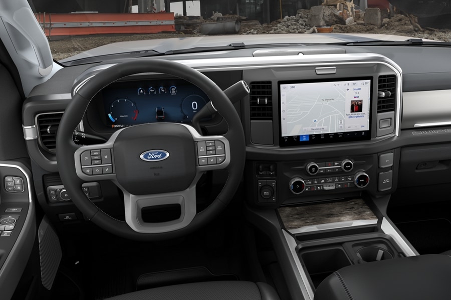Intérieur du Ford Super Duty® 2025