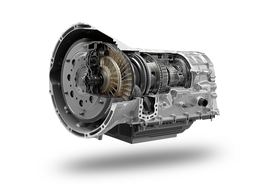 Un moteur Ford Super Duty® Power Stroke® V8 de 6,7 L turbo diesel 2025