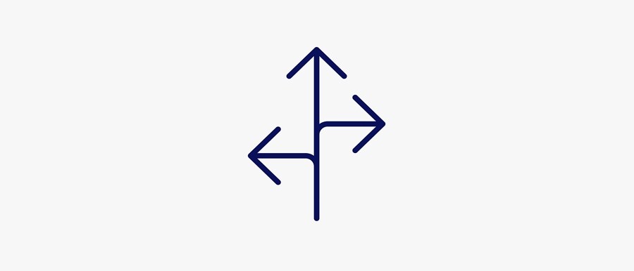 Image graphique de plusieurs flèches