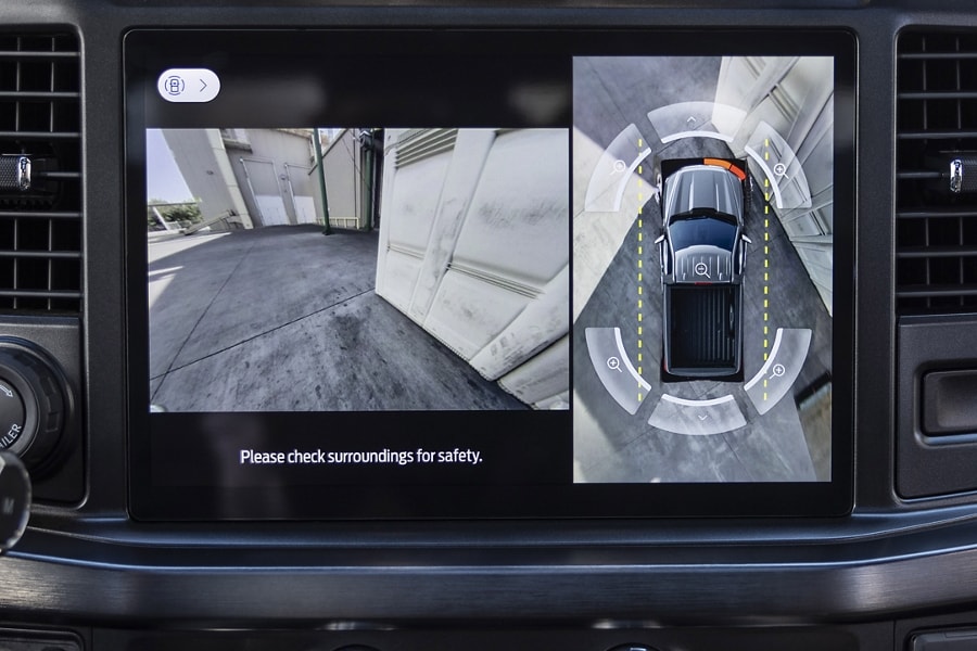 La vue 360 degrés de la fonction de caméra 360 degrés