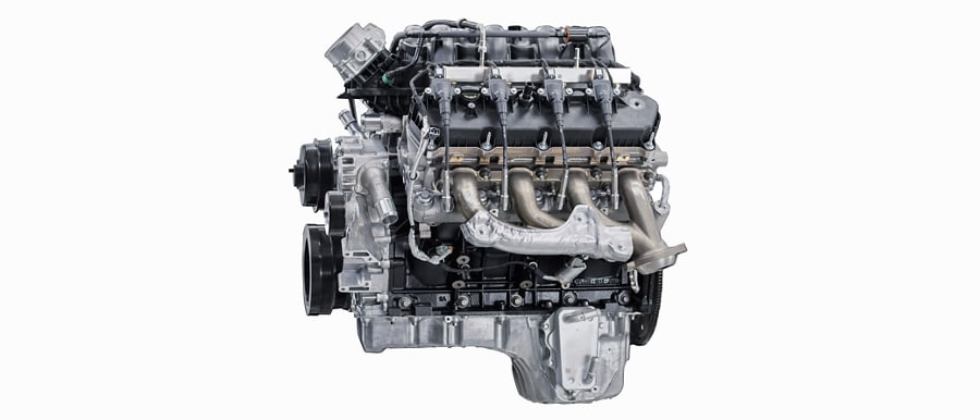 Moteur V8 turbo diesel Power Stroke® 6,7 L à haut rendement