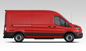 Ford transit rouge