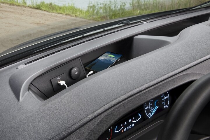 Gros plan des ports USB