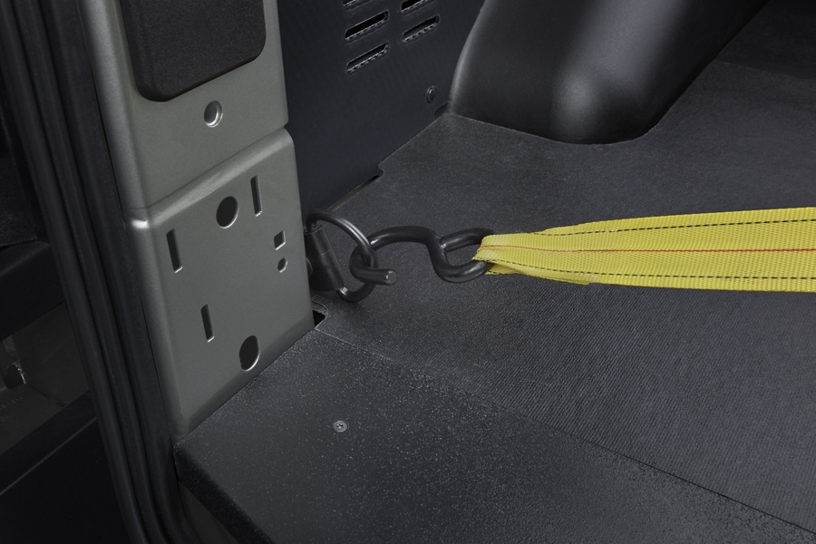 Plancher intérieur d’une fourgonnette Ford Transit® 2025