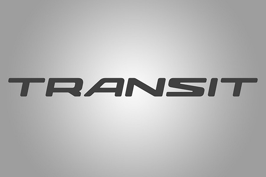 Une image du logo Transit® sur fond gris